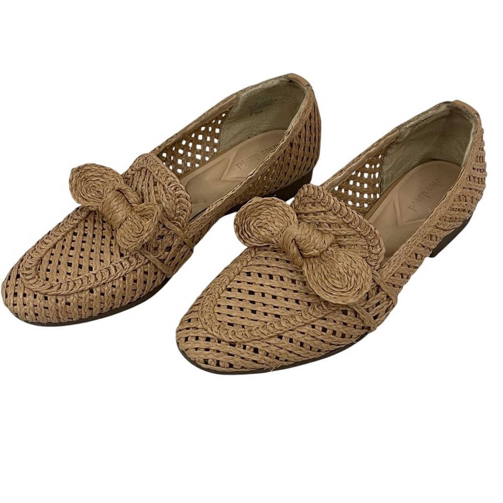 Charles David Finite Rafia Closed Toe Loafers - Picture 2 of 11